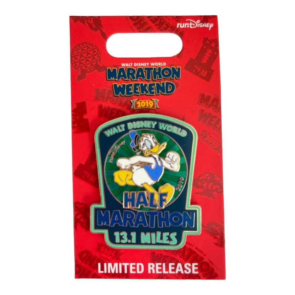 Walt Disney World 2019 Marathon Weekend Donald Duck Half Marathon Pin